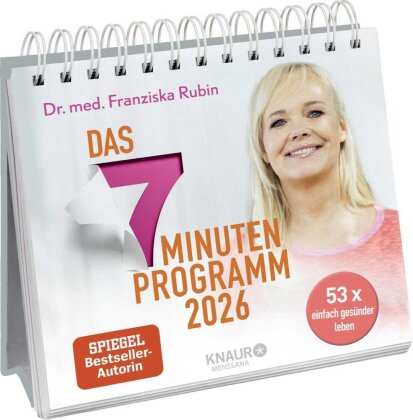 Wochenkalender 2026 - Das 7-Minuten-Programm