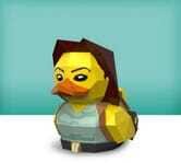 Tomb Raider Tubbz Mini PVC Figur Lara Croft 5 cm