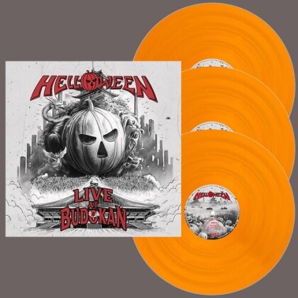 Helloween - Live At Budokan (Limited Edition, Pumpkin Orange Vinyl, 3 LPs)