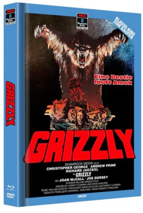 Grizzly (1976) (Cover B, Limited Edition, Mediabook, Blu-ray + DVD)