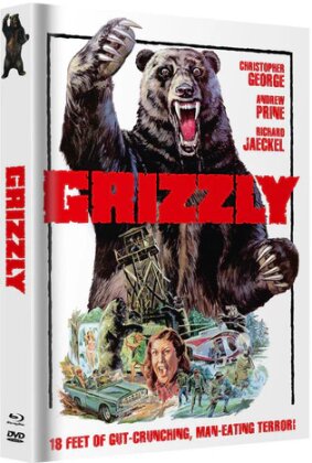 Grizzly (1976) (Cover C, Limited Edition, Mediabook, Blu-ray + DVD)