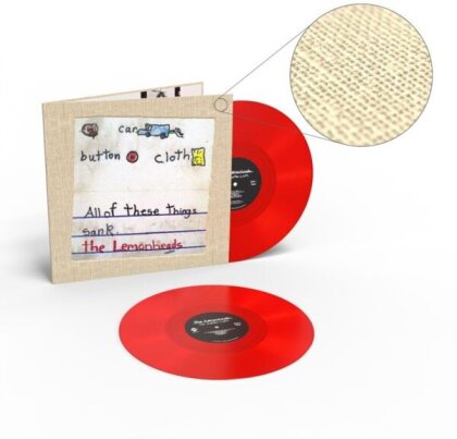 The Lemonheads - Car Button Cloth (Deluxe Expanded Edition, 2025 Reissue, Red Vinyl, 2 LPs)