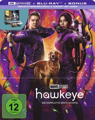 Hawkeye - Staffel 1 (Limited Collector's Edition, Steelbook, 2 4K Ultra HDs + 2 Blu-rays)