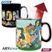 POKEMON Heat Change Mug Gotta catch em all King size