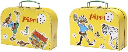 Pippi Langstrumpf Koffer gelb