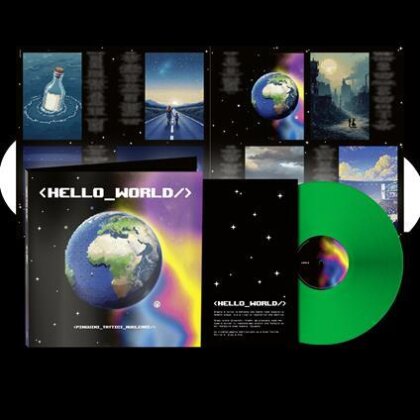 Pinguini Tattici Nucleari - Hello World (Earth Green Vinyl, LP)