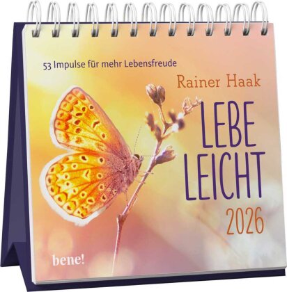 Wochenkalender 2026 - Lebe leicht