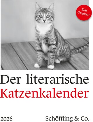 Der literarische Katzenkalender 2026