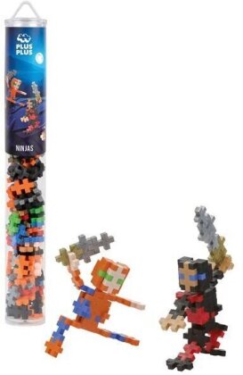 PLUS PLUS - 100 Kreativ Bausteine Ninja