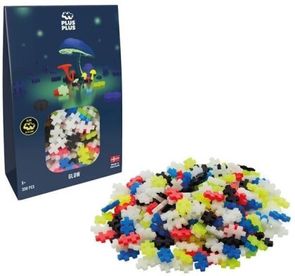 PLUS PLUS - 300 Kreativ Bausteine Nachtleuchtend