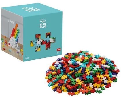 PLUS PLUS - 600 Kreativ Bausteine Regenbogen