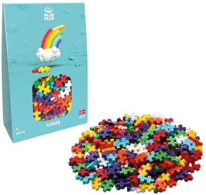 PLUS PLUS - 300 Kreativ Bausteine Regenbogen