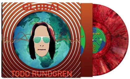 Todd Rundgren - Global (2024 Reissue, Cleopatra, Red Vinyl, LP)