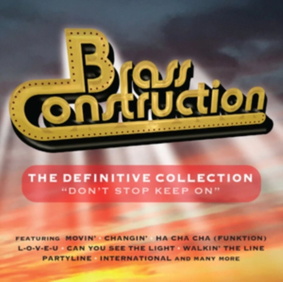 Brass Construction - Definitive Collection: Don't Stop Keep On 3 CD