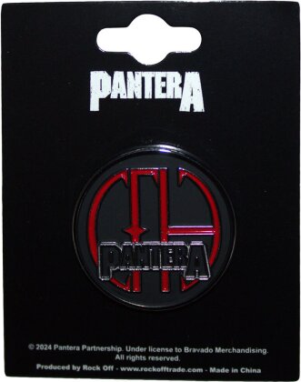 Pantera Pin Badge - Cowboys From Hell Logo