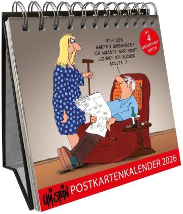 Uli Stein Postkartenkalender 2026