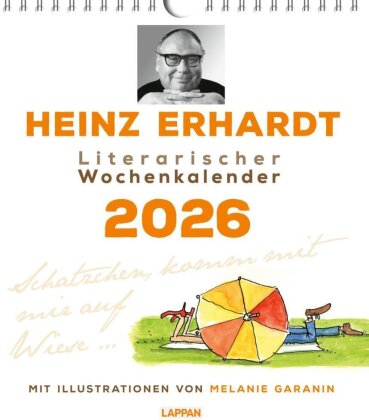 Heinz Erhardt - Literarischer Wochenkalender 2026