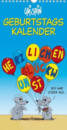Uli Stein Geburtstagskalender 2026 - Wandkalender