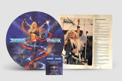 Doro & Warlock - Rare Diamonds - Best Of (2024 Reissue, Vertigo Berlin, Picture Disc, LP)