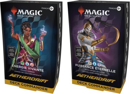 Magic: The Gathering - Assortiment de Decks Commander Aetherdrift (4 Deck Commander)