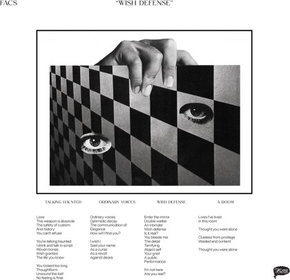 Facs - Wish Defense (Indies Only, Black & White Split Vinyl, LP)