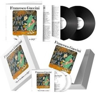 Francesco Guccini - Fra La Via Emilia E Il West - Live (2024 Reissue, Boxset, 40th Anniversary Edition, 4 LPs)
