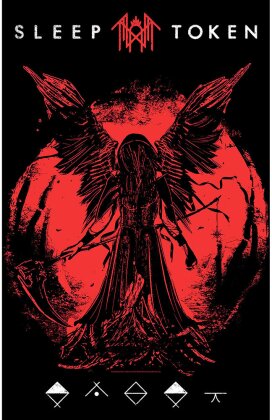 Sleep Token Textile Poster - Take Me Back To Eden