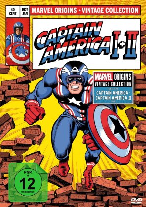 Captain America 1 & 2 - Marvel Origins (2 DVDs)