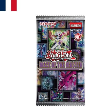 JCC - Booster sous blister - Maze of the Master - Yu-Gi-Oh! (FR) - 9 cm