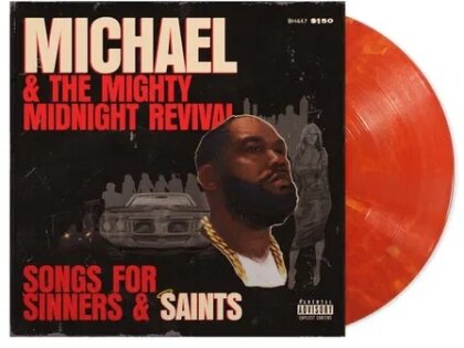 Killer Mike (Run The Jewels) - Michael & The Mighty Midnight Revival - Songs For Sinners & Saints (Transparent Ruby Red Vinyl, LP)