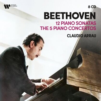 Claudio Arrau & Ludwig van Beethoven (1770-1827) - 12 Piano Sonatas (8 CDs)