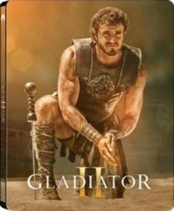 Gladiator 2 (2024) (Limited Edition, Steelbook, 4K Ultra HD + Blu-ray)