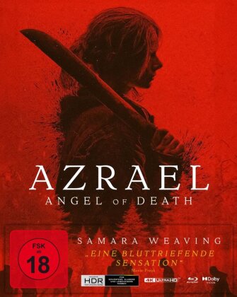 Azrael - Angel of Death (2024) (Mediabook, 4K Ultra HD + Blu-ray)
