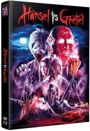Hänsel vs. Gretel (2015) (Wattiert, Limited Edition, Mediabook, Blu-ray + DVD)