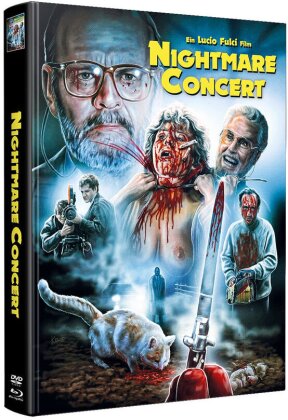 Nightmare Concert (1990) (Wattiert, Limited Edition, Mediabook, Blu-ray + DVD)