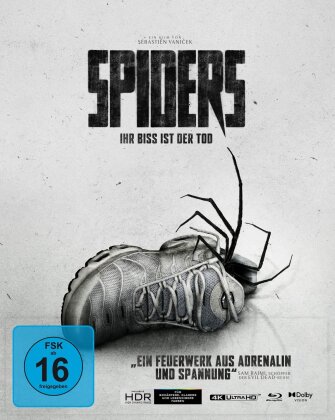 Spiders - Ihr Biss ist der Tod (2023) (Limited Edition, Mediabook, 4K Ultra HD + 2 Blu-rays)