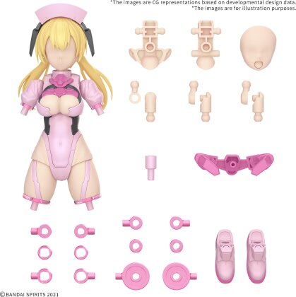 Option Parts Set (17) - Aider Costume - 30 Minutes Sisters - 1/144