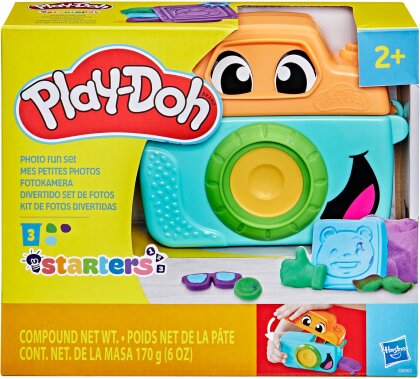 Play-Doh Fotokamera - 3 Dosen Knete, Fotoapparat,