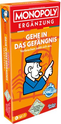 Monopoly Ergänzung Gefängnis, d - Gehe in ds Gefängnis, ab 8