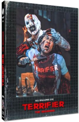 Terrifier - The Beginning - All Hallows' Eve (2013) (Cover L, Lenticular Cover, Cinestrange Extreme Edition, Limited Edition, Mediabook)