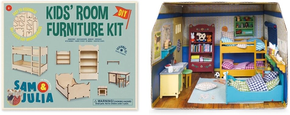 Sam & Julia - Baukastenset Kinderzimmermöbel