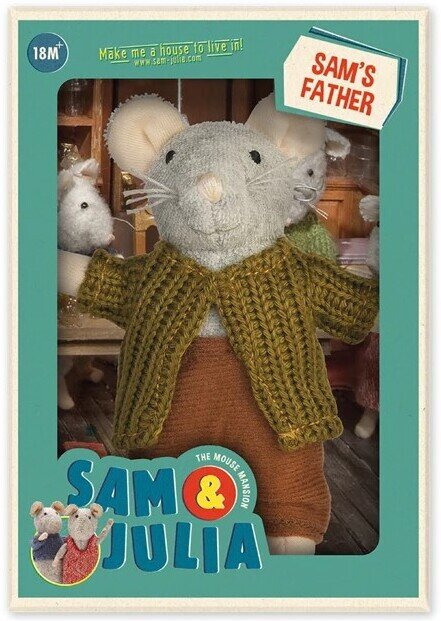 Sam & Julia - Plüsch Maus Sams Vater