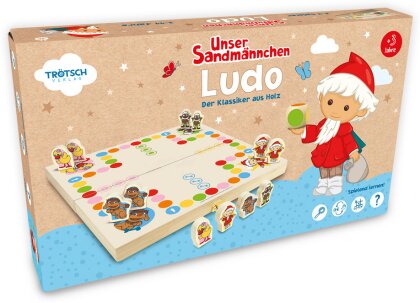 Trötsch Unser Sandmännchen Spiel Ludo