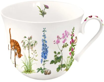 Tasse / Stockrosen