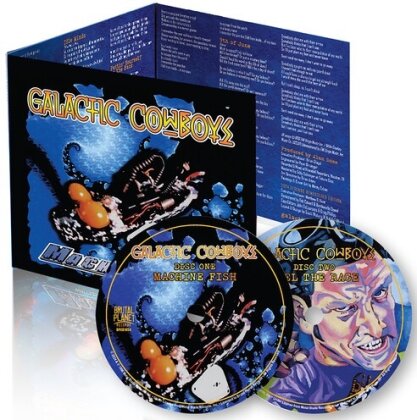 Galactic Cowboys - Machine Fish & Feel The Rage (2025 Reissue, Brutal Planet, Remastered)
