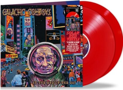 Galactic Cowboys - At The End Of The Day (2025 Reissue, Brutal Planet, Limited Edition, Red Vinyl, LP)