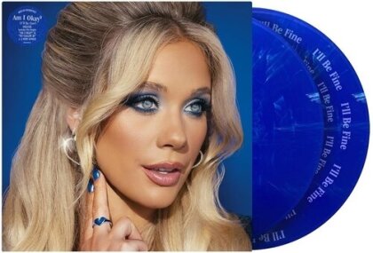 Megan Moroney - Am I Okay (I'll Be Fine) (Deluxe Limited Edition, White/Blue/Clear Vinyl, LP)