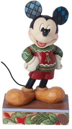 Mickey Maus Weihnachtspulli Figur