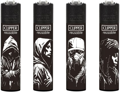 Clipper 4er Stencil Style BW 177-180