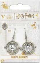 Harry Potter - Harry Potter Silver Tone Time Turner Drop Earrings